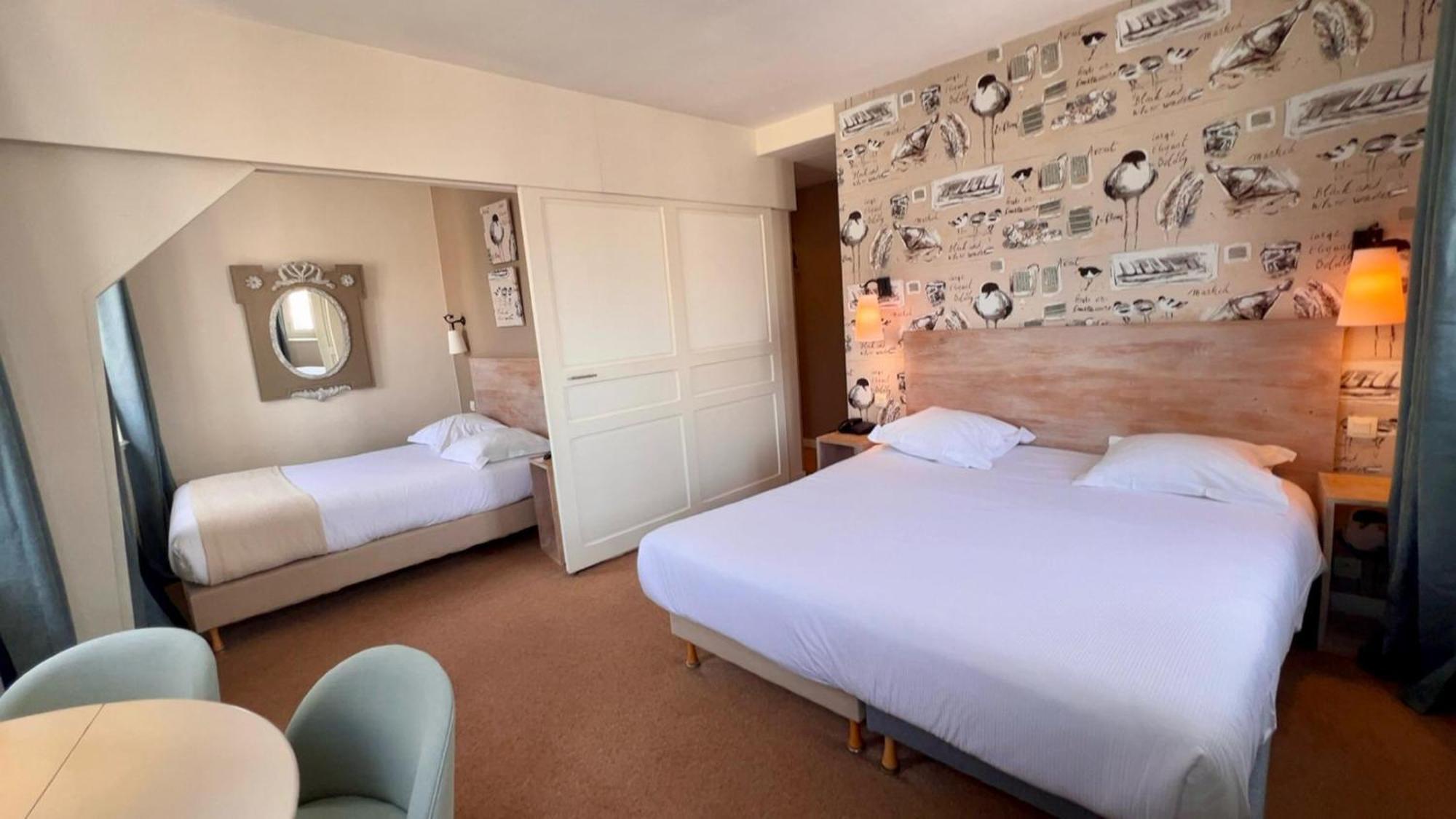 Hotel & Restaurant Le Central Trouville الغرفة الصورة